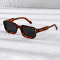 New Men Vintage Rectangle Frame Sunglasses Fashion Retro Sun Glasses Luxury Brand Design Glasses UV400 Eyewear Women Goggles