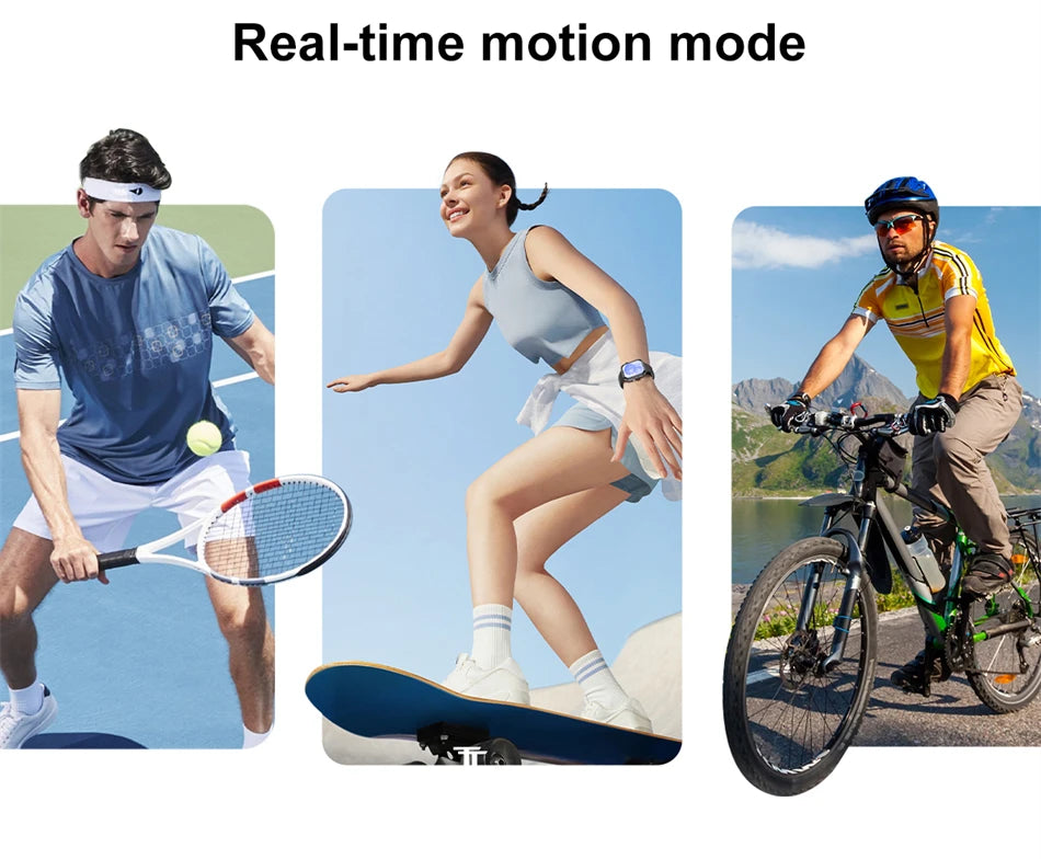 LIGE New 2.01-inch Smart Watch Men Women Heart Rate Health Monitor HD Bluetooth Call Waterproof Sport Smartwatch for Android iOS