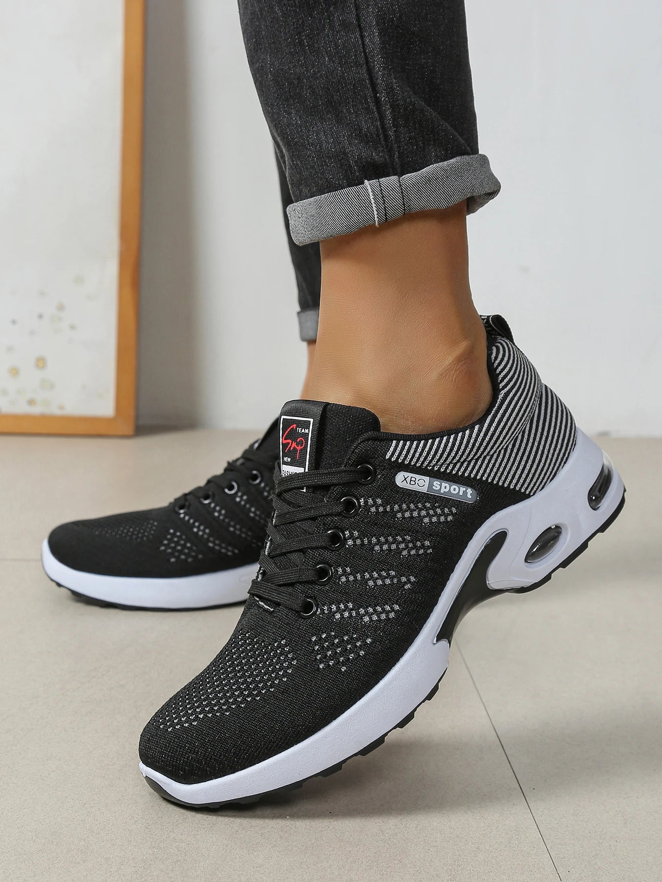 Men's Shoes Fashion Super Breathable Lace-Up Running Shoes - Non-slip, Durable and Pillow Comfort - Men's Fashion Sneakers