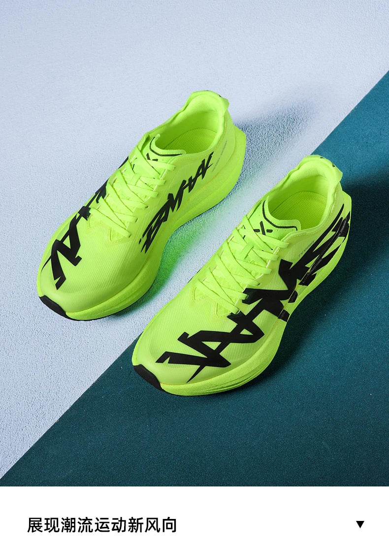 Running Shoes Man Carbon Board Marathon Sports Professional Breathable Lightweight Womens Comfortable Athletic Sneakers Antislip