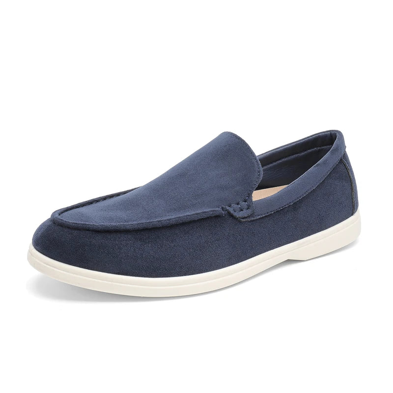 Men's High-End Casual Loafers, One-Piece Slip-On Design, Comfortable All-Match Fashion Shoes, Stylish Daily Wear Footwear
