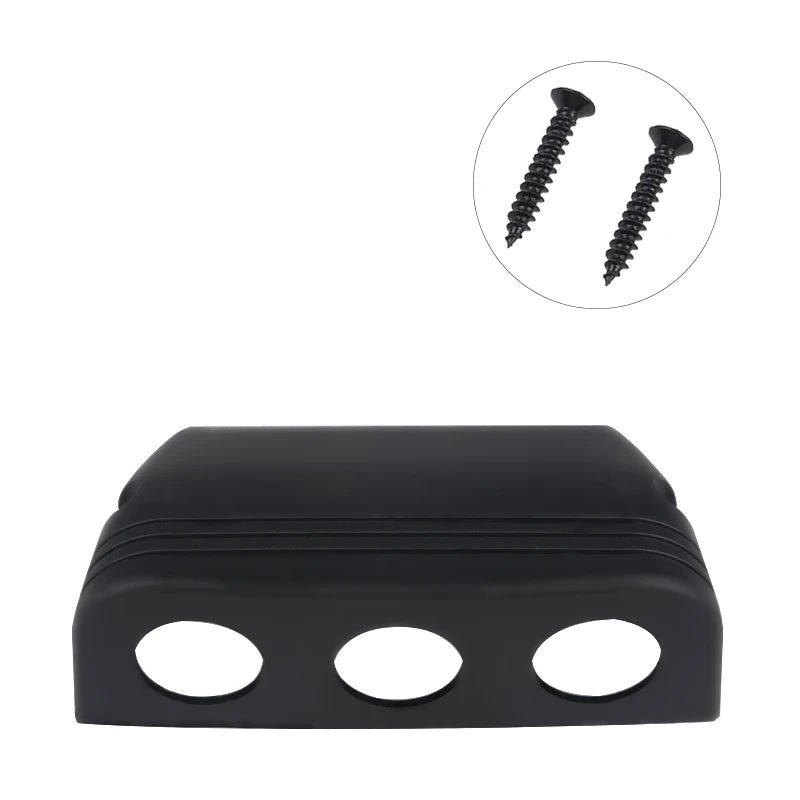 1/2/3 Holes Car USB Waterproof Socket Tent Base Voltmeter/Cigarette Lighter Power-Socket Cover Base for Truck Motorcycle Boat