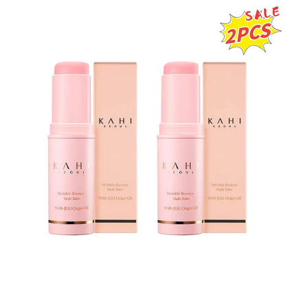 KAHI Wrinkle Bounce Multi Balm Nourishing Hydrating Solid Face Balm Portable Wrinkle Bounce Skin Care Stick Cosmetic