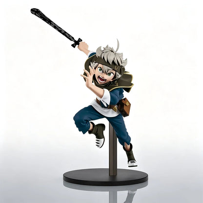 16cm Asta Black Clover Figure Anime Action Figure Scale Figure Collection Model Birthday Gift Doll Toy PVC Standing Posture