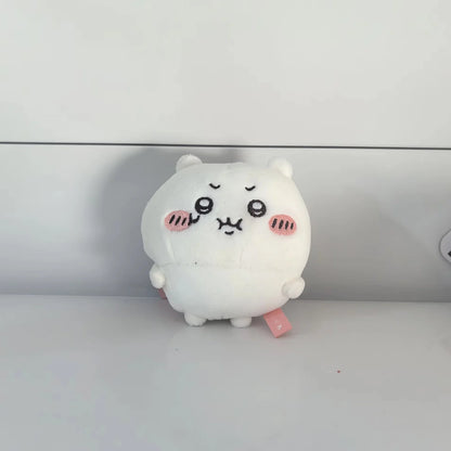 New jiyi Plush Doll Smirks Expression Usagi Hachiware Super Cute Chestnut Flying Squirrel Back Packaging Decoration Gift