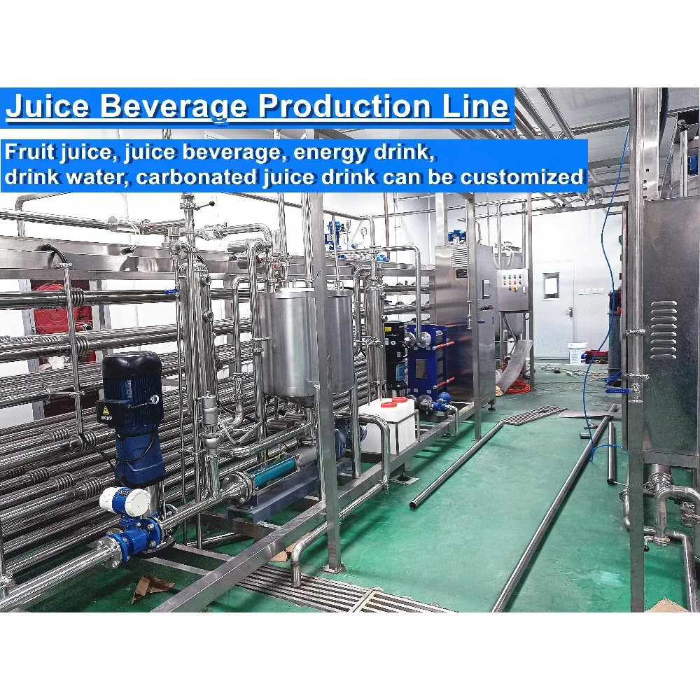 Customized Mobile Juice Production Line Squeezing Filling Equipment CE Approved for  Small Business Shop