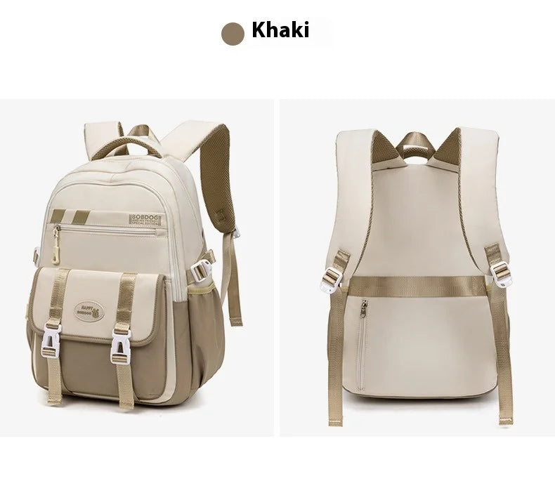 New School Bag with High Appearance Level Junior High School Backpack Large Capacity Primary School Backpack Ins Wind