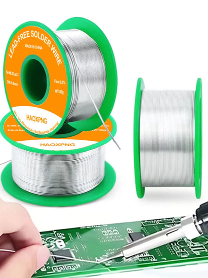 Lead-free No-clean High Purity Solder Wire Tin Melting Point 217 Degrees Solder Wire for Electronic Repair Sn99.3cu0.7