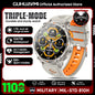 2026 New T-REX3 1100mAh Battery SmartWatch 10ATM Waterproof Compass Altitude HD Bluetooth call Sports Flashlight Smart Watch Men