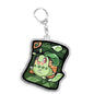 Keychain for Pokemon Kangaskhan Blastoise Acrylic Homemade Cartoon Anime Backpack Pendant Decoration Collection Fans Gift 5cm