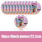 Gabby Dollhouse Birthday Party Supplies Plates Cups Tablecloth Napkins Gabby Cat Birthday Decoration Supply Kit Kids Party Favor