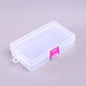Storage Box Practical Toolbox Plastic Container Box for Tools Case Screw Sewing PP Boxes Transparent Component Screw Jewelry