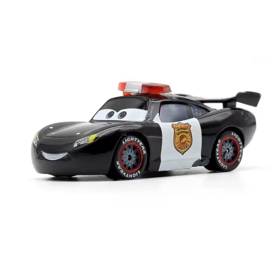 Disney Pixar Cars Lightning McQueen Storm Jackson Mack Container Truck 1/55 Ratio Die Casting Alloy Car Model Toys Truck Gifts