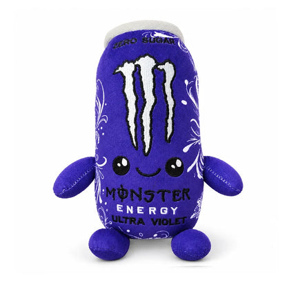 HOT- Monster Plush White Energy Drink Plush Toy Simulation Can Stuffed Doll Cute Soft Figure Decor Gift Friend Home Ornament