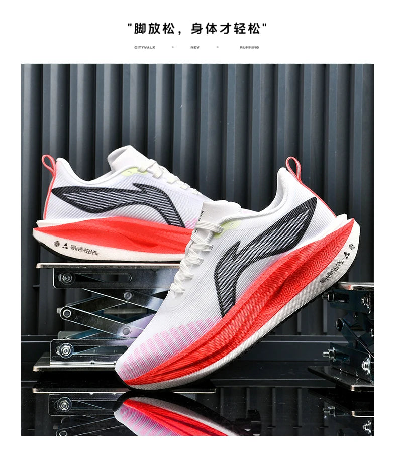 2026 New Men/women Carbon Plate Mesh Casual Sports Shoes, Breathable, Lightweight, Shock-Absorbing Running Sneakers