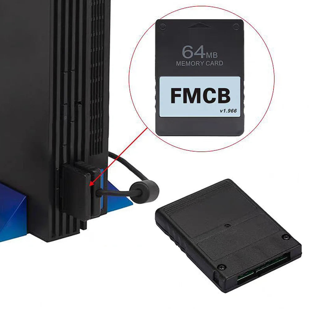 FMCB Free McBoot Card For Sony PS2 For Playstation2 8MB/16MB/32MB/64MB Memory Card V1.953 OPL MC Boot For PS2 Accessories
