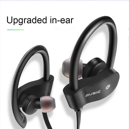 Wireless Bluetooth 4.1 Headset Sports Running Stereo Music Earphones Mini Ear-Hanging HIFI Ear-Hooks Headphones For Mobile Phone