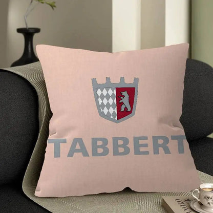 T-Tabbert Maple Design Cushion Cover Happy Autumn Harvest Decor Holiday Decorati Pillow Cover