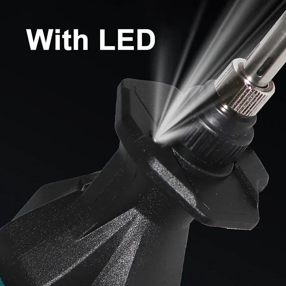 12V Cordless Soldering Iron 25W 0-400℃ Constant-Temperature Lithium-Ion Powered Electric Welding Gun with Battery & Charger