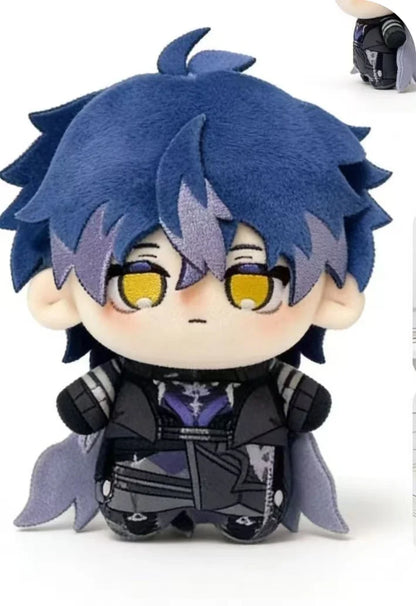 Kawaii Genshin Impact Venti Cosplay 10CM Anime Plush Stuffed Body Backpack Ornaments Pendant Christmas Gifts