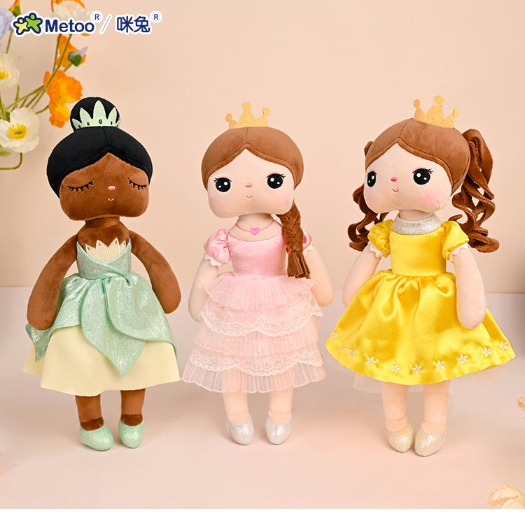 Original 38cm Metoo Angela Dolls Pink Sweet Fairy Tale Princess Cute Toy Beautiful Skirt Dolls Birthday Holiday Gifts For Kids