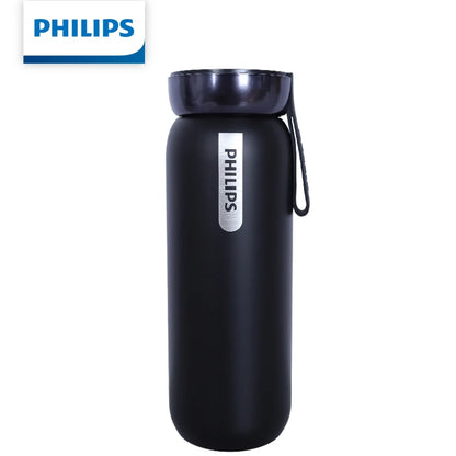 Philips AWP2775 Smart Temperature Display Thermos 460ml Vacuum Insulated Water Bottle with Type-C Charging SUS316