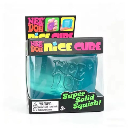 말랑이Schylling Needoh Nice Cube Sensory Nice Cube Stress Relief Squishy Cube Anti-Anxiety Squeeze Object For Focus ADHD Population