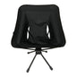 Outdoor Folding Chairs Rotatable Swivel Chair for Camping Lightweight Beach Fishing Chairs with Carry Bag for Picnic Hiking