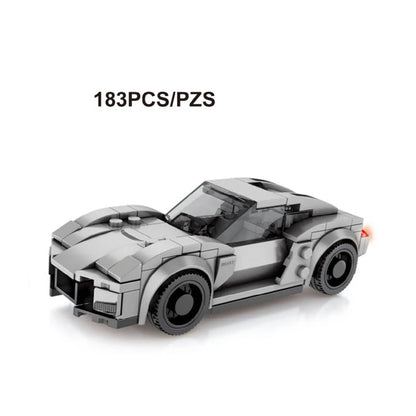 City Speed Racing MOC Car Sports Building Blocks Bricks Classic Rally sport Super Racer Vehicles Christmas gift Technical toys