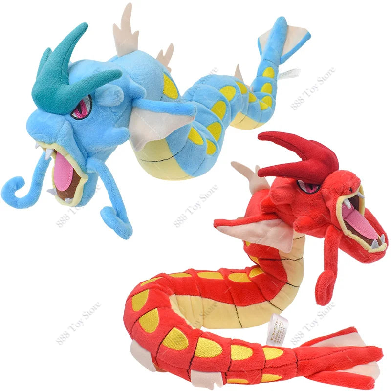 Hot Sale Pokemon Plush Toy Mega Rayquaza Gyarados Dragonair Mimikyu Lucario Horsea Charizard Soft Stuffed Peluche Kids Xmas Gift