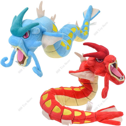 Hot Sale Pokemon Plush Toy Mega Rayquaza Gyarados Dragonair Mimikyu Lucario Horsea Charizard Soft Stuffed Peluche Kids Xmas Gift