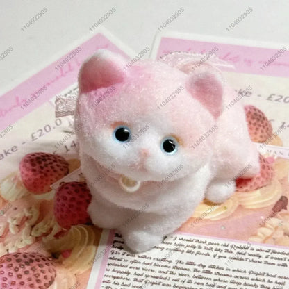 Kitty Taba Squishy Soft Cat Fidget Toy ASMR Cute Animal Squeeze Toy Anti Stress Funny Toys For Children Christmas Party Gift