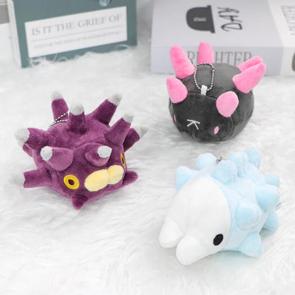 Pokemon Plush Keychain Anime Jigglypuff Gengar Sprigatito Urchin Mimikyu Sylveon Mew Umbreon Rowlet Stuffed Plushies Toys Gifts