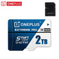 OnePlus 2TB High-Speed V30 A2 U3 4K SD Card 512GB 256GB Memory Card 1TB Micro TF SD Adapter for Smart phone/Tablet/PC Cross-Use