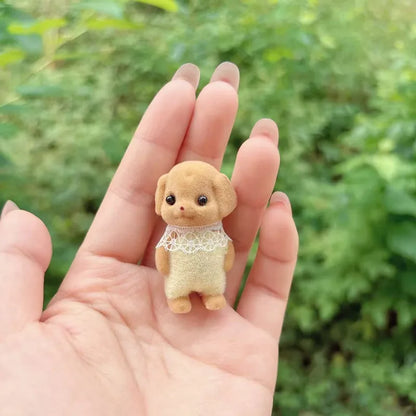 Senbeier Family Photo Series Movable Toys, Dolls, Animal Dolls, Mini Ornaments, House Play Toys