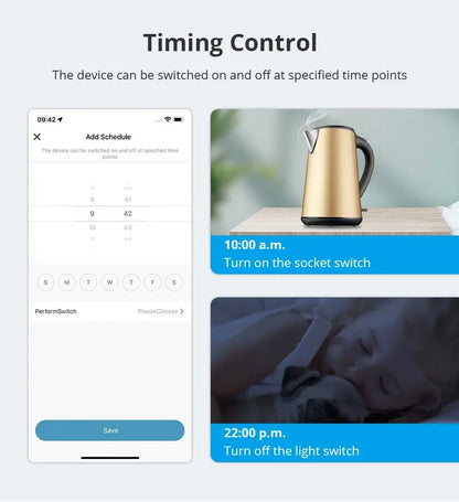 Zemismart Zigbee Smart 10A 20A Brazil Socket Light Switch with Outlets Work with Tuya Smart Life App Alexa Google Home Control