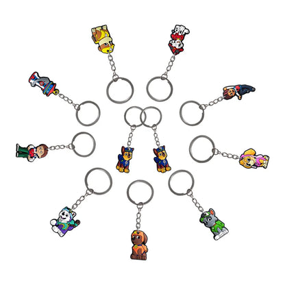 Paw Patrol Party Favors Slap Bracelet Stamps Keychains Gift Bag Stickers Birthday Party Decoration Christmas Stocking Fillers