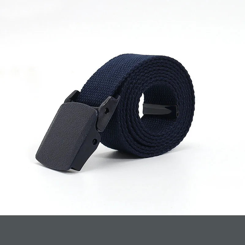 Colorful Canvas Tactical Belt Unisex Fashion Casual Luxury Trend Jeans Accessories Youth Nylon Girdle Cute Kids Hunting Belt