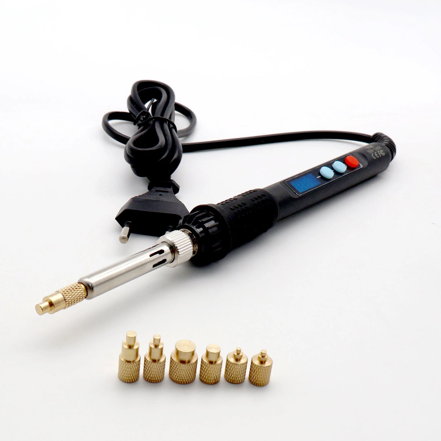 90W LED 936 Soldering iron adjust temperature With M2 M2.5 M3 M4 M5 M6 M8 Hot Melt Nuts Embedding tool For 3D Printer Parts