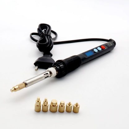 90W LED 936 Soldering iron adjust temperature With M2 M2.5 M3 M4 M5 M6 M8 Hot Melt Nuts Embedding tool For 3D Printer Parts