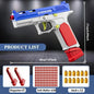 Automatic Continuous Firing SIG17 Shell Ejceting Toy Gun EVA Soft Bullets Airsoft Pistol for Outdoor Sports Shooting Gift