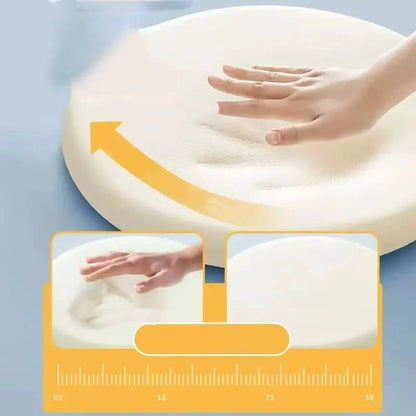 Inyahome Memory Foam Seat Cushion, Anti-Slip Soft Round Stool Pad for Home Kitchen Car & Office