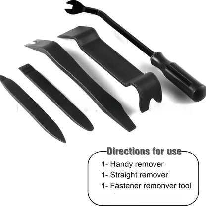 1-8Pcs Auto Trim Removal Tool Kit, No Scratch Plastic Pry Tool Kit - Interior Door Panel Clip Fastener Removal Set For Vehicle