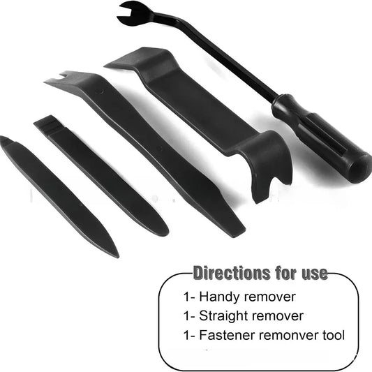 1-8Pcs Auto Trim Removal Tool Kit, No Scratch Plastic Pry Tool Kit - Interior Door Panel Clip Fastener Removal Set For Vehicle