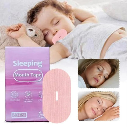 30/60Pcs Grade Mouth Tape Improved Sleeping Gentle Strip Anti-Snoring Mouth Tape Dry Mouth Relief Keep Mouth Closed