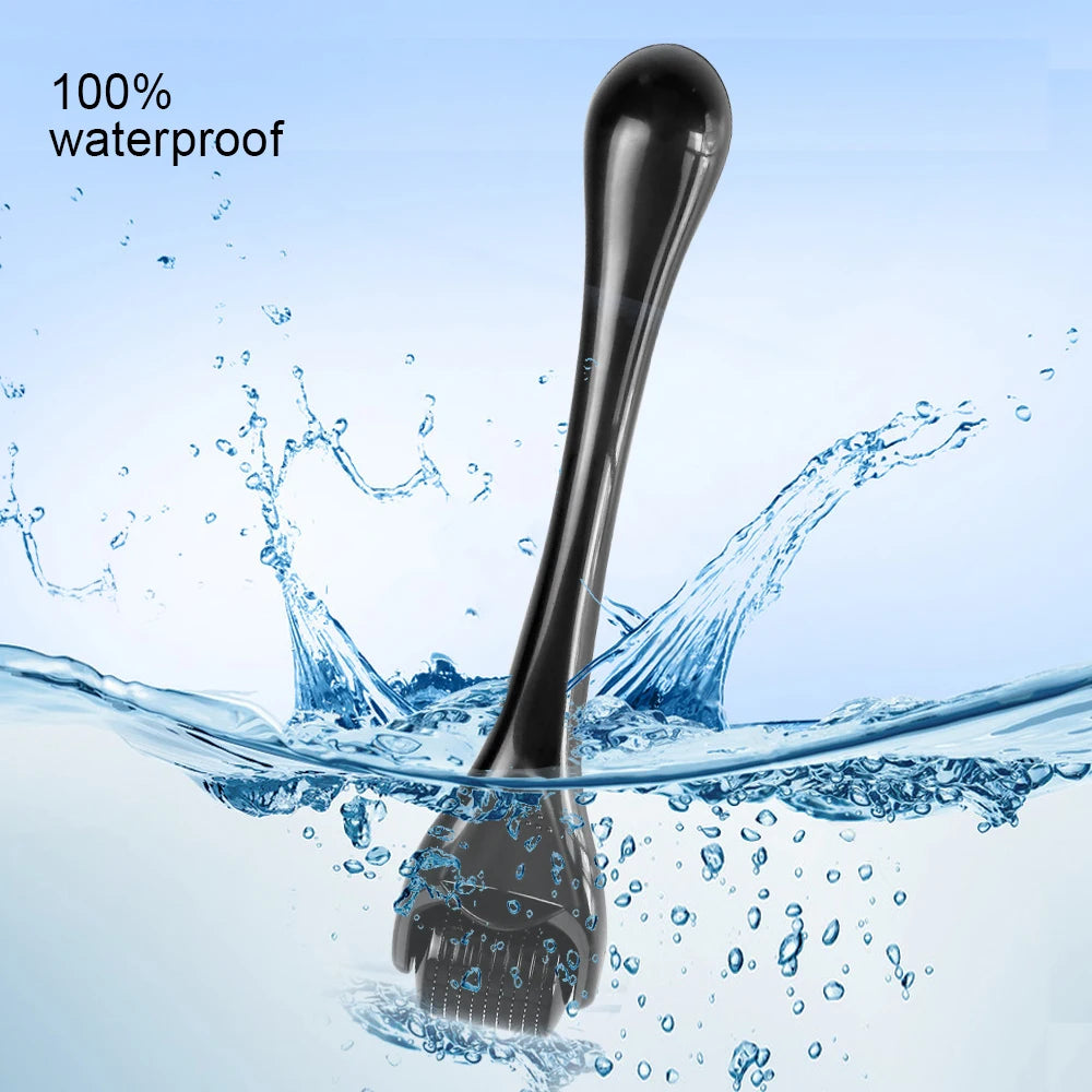 DRS 540 Dermaroller Facial Skin Care Titanium Derma Roller Micro Needle Roller for Hair Regrowth Beard Growth Face Beauty Device