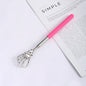 Stainless Steel Adjustable Massage and Tickle Relief Back Portable  Rubber Handle Extendable Telescoping Itch Stick Health Care