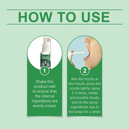 New Herbal Lung Cleanse Mist – Powerful Lung Support, Cleanse & Breathe – Herbal Mist Health Care Herbal Lung Cleanse Spray 30ml