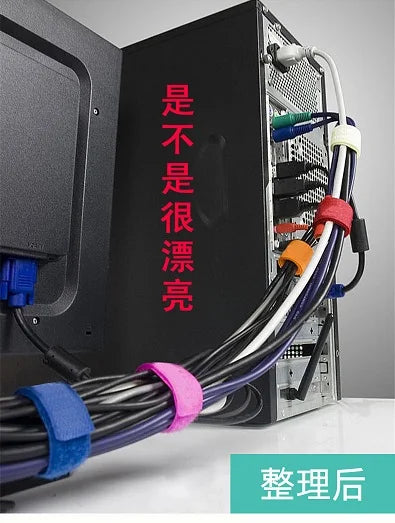 Reusable nylon Fastening luggage Ties with buckle 5cm*0.5M/1M back to  Hook and Loop fastening sticky tape straps