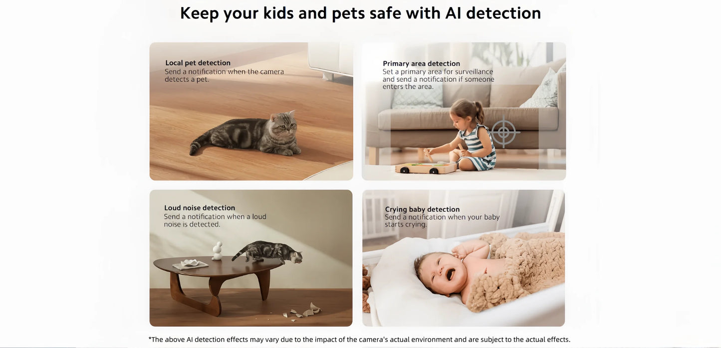 Xiaomi Smart Camera 3 Pro PTZ 5MP 3K Ultra Low Light Full Color HDR 2.4G/5G WiFi Bluetooth Mesh Gateway AI Detection 360° Home